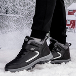 CHENGSHILUOTUO High top Elderly Insulated Shoes Unisex