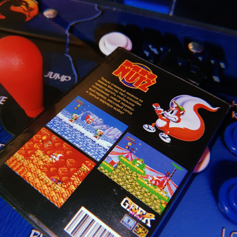 Картридж Mr. Nutz (SEGA, русская версия)