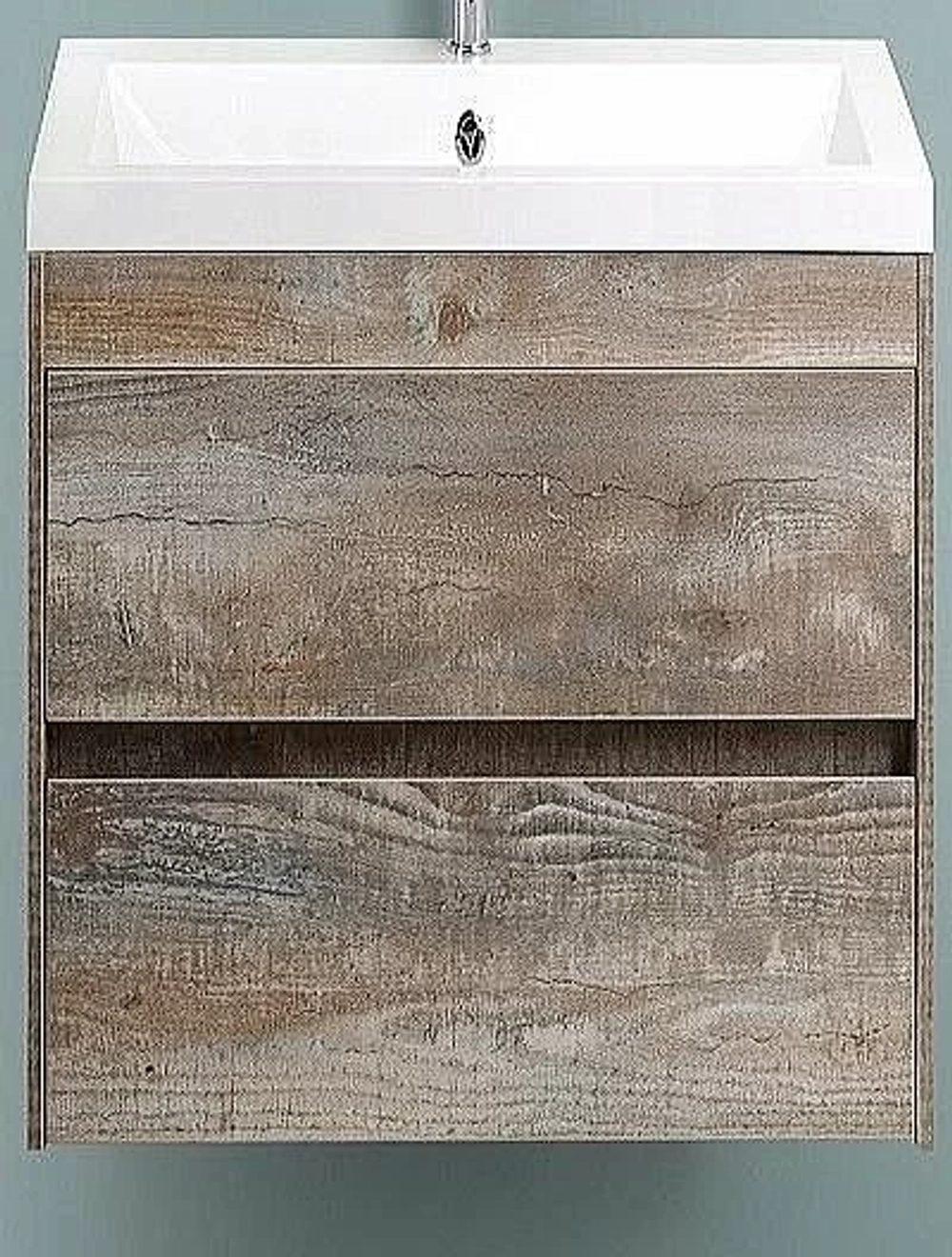 Тумба с раковиной Art&Max Family 50 Бетон Экзотик