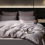 КПБ Сатин-Жаккард Тессоро MT002, Евро, 4 наволочки