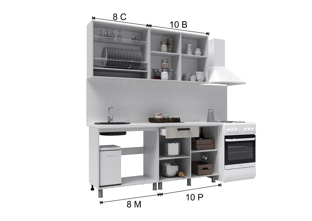 Кухня Версаль, 1,8 м.