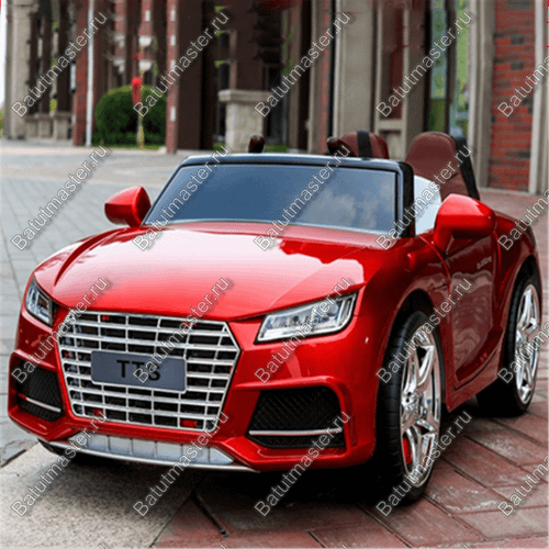 Детский электромобиль "TTS" красный, расширенная комплектация