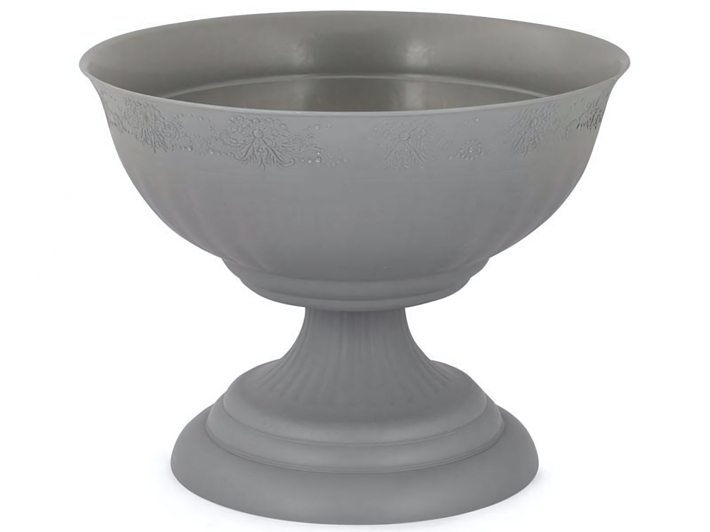 Вазон Венеция 17л, серый