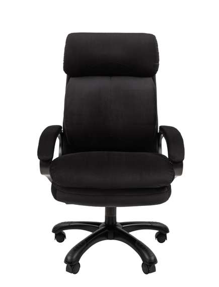 Кресло Chairman Home 505 Россия ткань Т-84 черный (черный пластик)