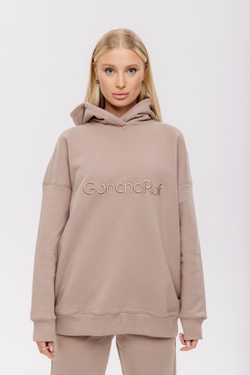 Худи женское oversize CAPPUCCINO