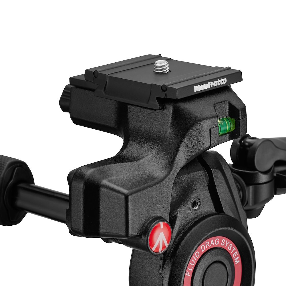 Штатив с жидкостной 3D-головкой Manfrotto MKBFRTC4GTFB-3W Befree GT PRO 3-Way карбоновый с цанговыми
