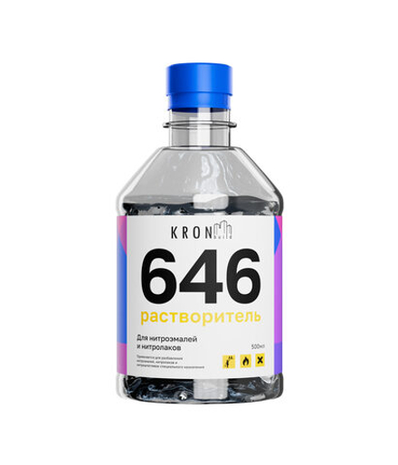 Растворитель KRONbuild 646 0,5л ПЭТ