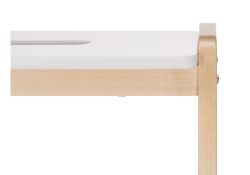 Табурет-стремянка Брети натуральная береза / белый