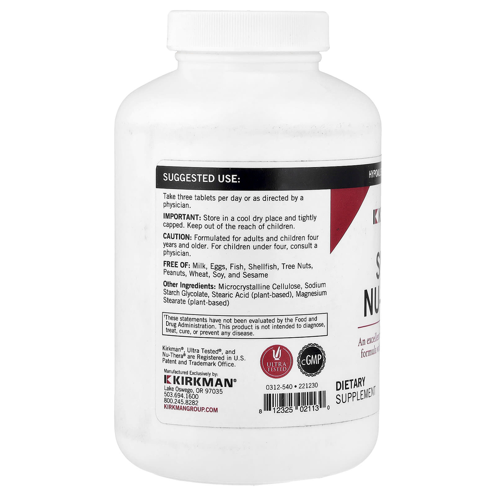 Kirkman Labs, Super Nu-Thera®, 540 таблеток