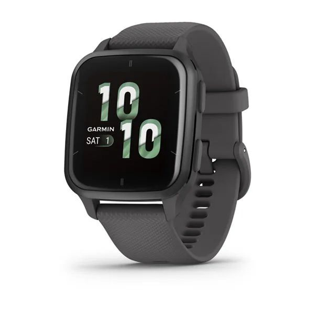 Смарт-часы Garmin Venu Sq 2 серый с серым алюминиевым безелем 010-02701-10