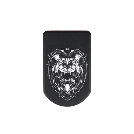 Пятка +3 патрона для магазинов Grand Power, ПЛК, CZ, Tanfoglio с гравировкой Лев