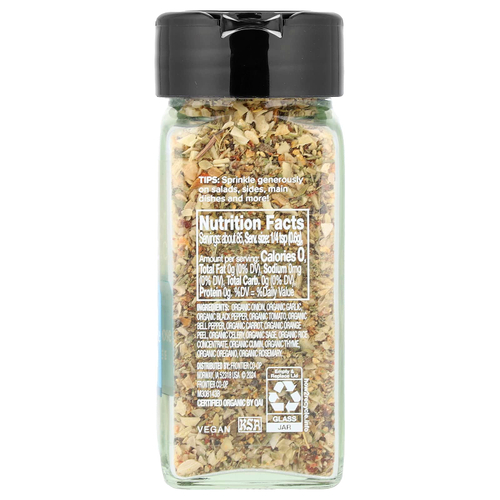 Simply Organic, Spice Right, смесь специй для ежедневного использования, универсальная, без соли, 51 г (1,80 унции)