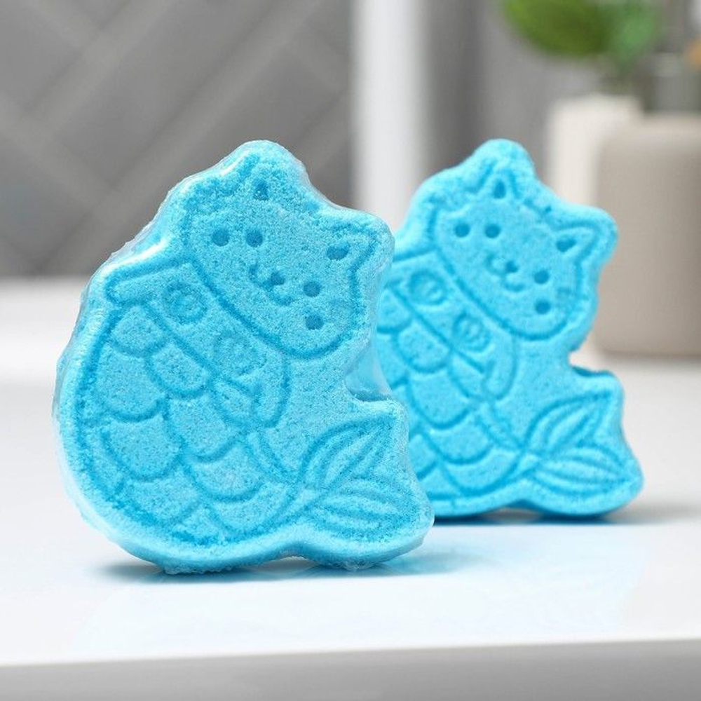 Бомбочка для ванны «Которусалка» с ароматом малинового моря - 100 гр. (Цвет: не задано)