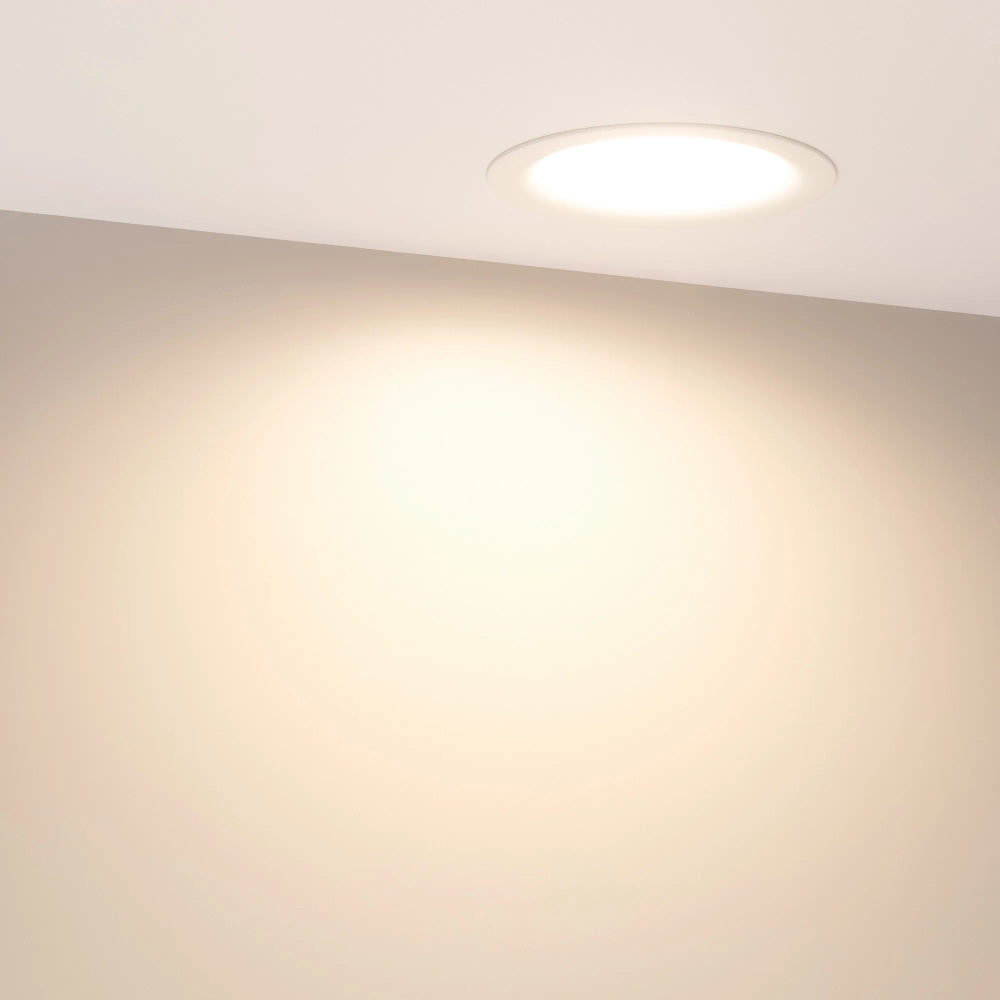 Светильник MS-BLIZZARD-BUILT-R102-8W Warm3000 (WH, 100 deg, 230V) (Arlight, IP20 Металл, 3 года) 036578