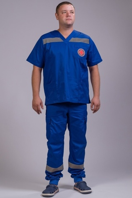 Топ летний Скорая помощь MedicLine (V-обр.)