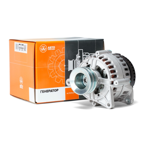 Генератор, ПТЗ, дв. ТМЗ, 28 В, 110 А, 2-ручьевой