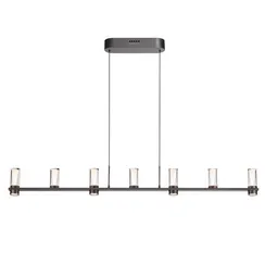 7143/45L HIGHTECH ODL26 513 светильник темный никель/акрилл/металл IP20 LED 40W 2470Лм 3000K 180° 220V DEFANCE