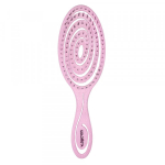 Расческа для волос подвижная SOLOMEYA Detangler Bio Hair Light Pink