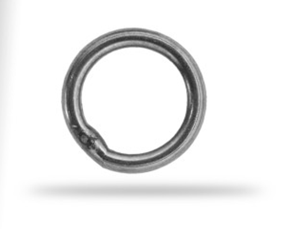Кольцо заводное Solid Rig Rings BK (упак. 10шт)