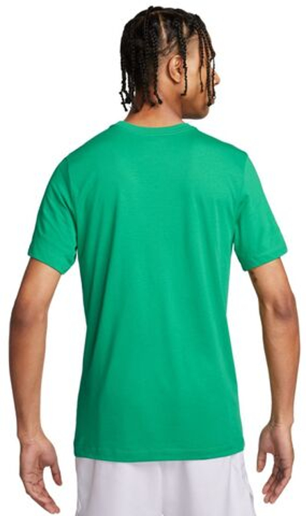 Мужская теннисная футболка Nike Court Dri-Fit Tennis T-Shirt - stadium green