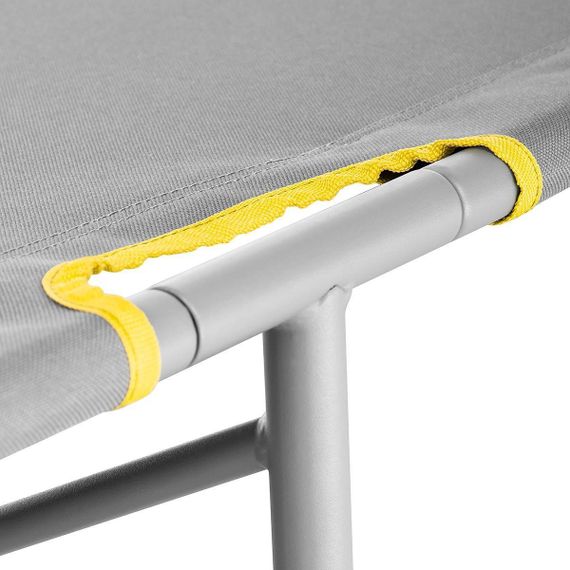 Кровать походная Helios зеленый/серый (T-HS-BD630-98828-GG) 120кг (пр-во ГК Тонар)