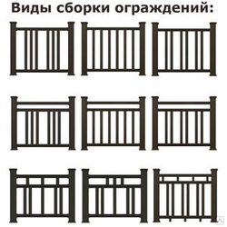 Балясина ДПК PREMIUM 3D Серый Текстура 50*50*3000мм