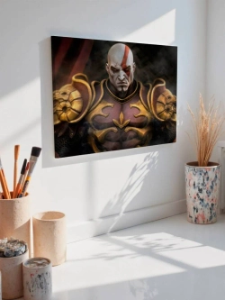 Картина на стену 40 X 50 Кратос