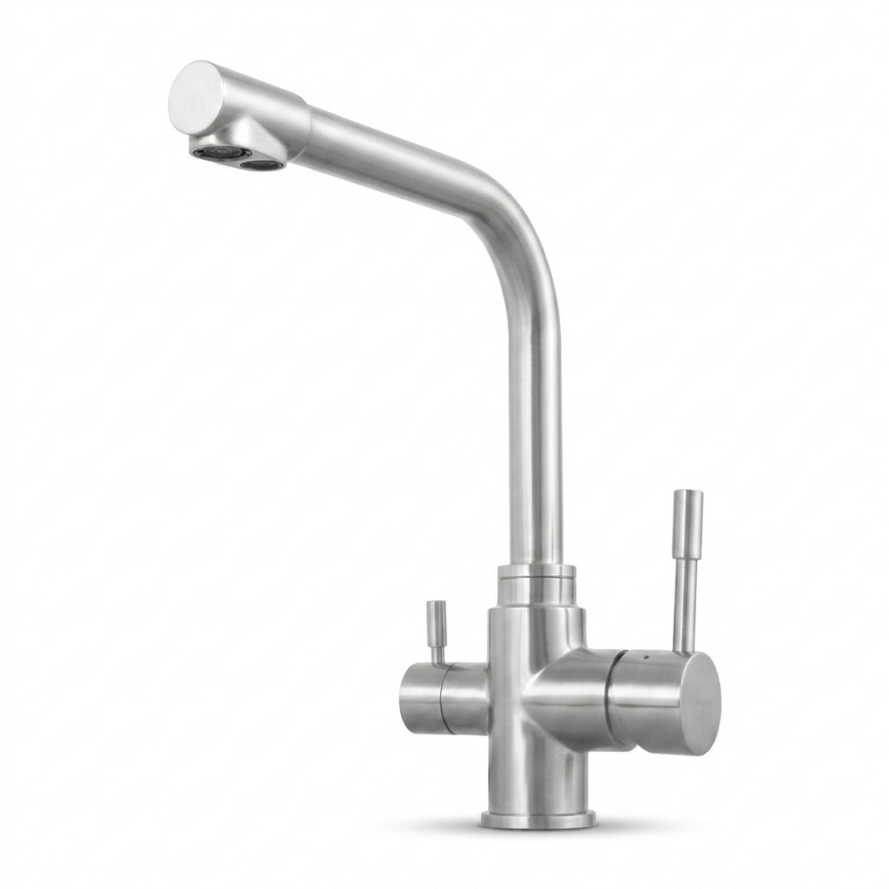 Смеситель для кухни из нержавеющей стали LM5061S Lemark  EXPERT