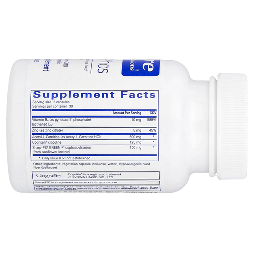 Pure Encapsulations, CogniPhos, 60 Capsules