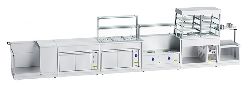 Прилавок-витрина тепловой Abat ПВТ-70Х-07