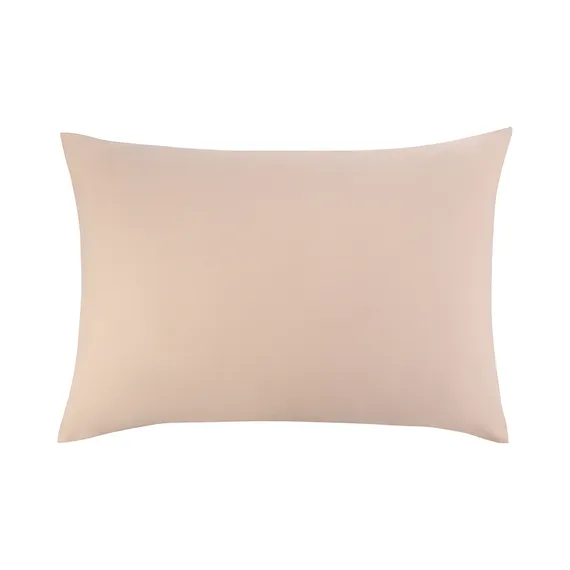 Набор наволочек из премиального сатина бежевого цвета из коллекции essential, 50х70 см