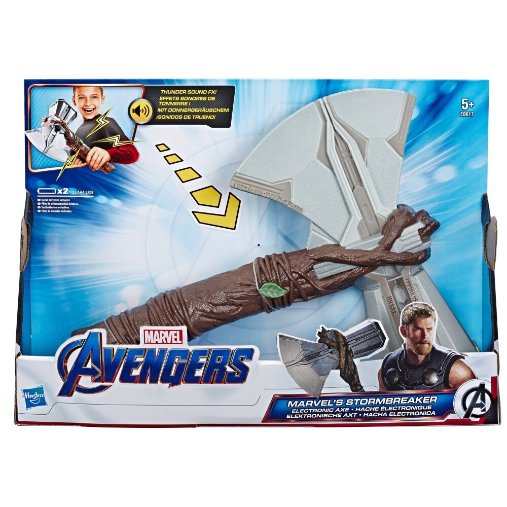 Hasbro Marvel Avengers - Электронный топор Тора со звуком / артикул   E0617  / GTIN 5010993586653