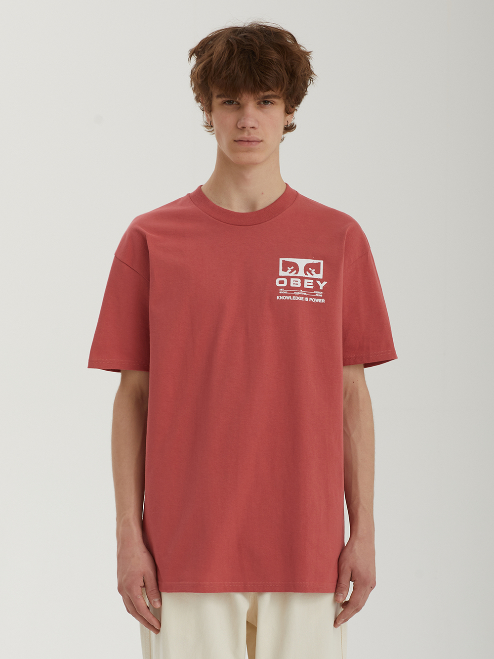 Мужская Футболка Obey Permission
