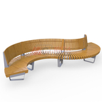 Скамейка Rail Road 02 Змейка