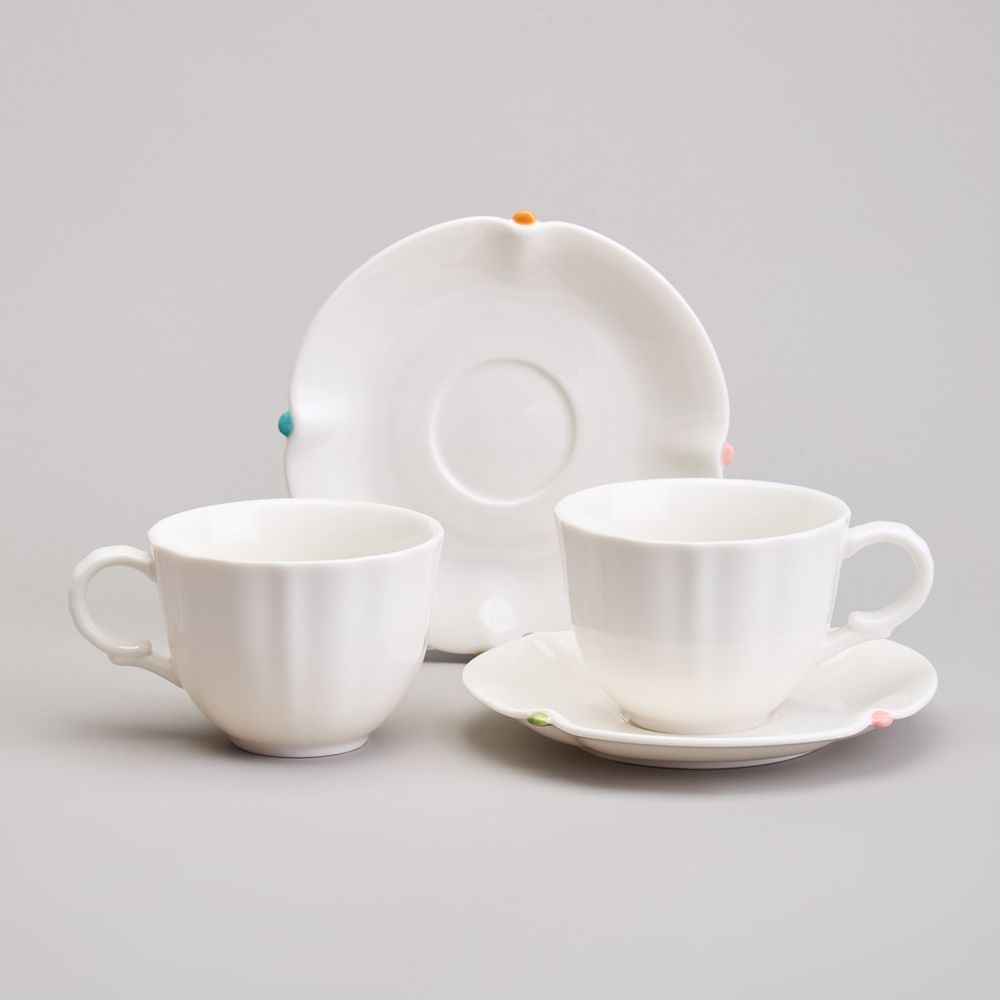 ЧАЙНЫЙ НАБОР LEFARD "SUNDAY" НА 2 ПЕР. 4 ПР. 220 МЛ МИКС