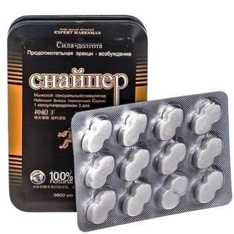 Снайпер - мужской возбудитель для повышения потенции и улучшения эрекции