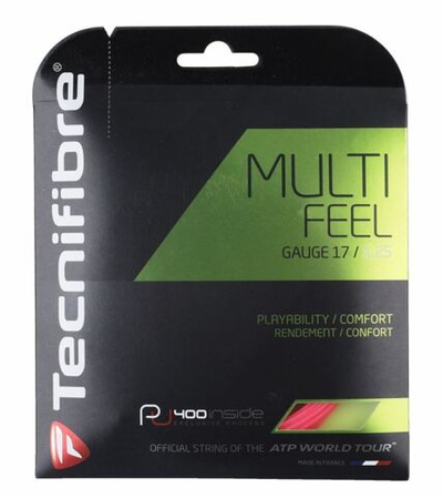 Струны теннисные Tecnifibre Multifeel (12 m) - fluoro pink