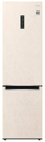 Холодильник LG GC-B509MEWM бежевый