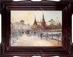 Фомин А. В. Вид на Кремль. Холст, масло. 1999.