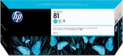 Картридж струйный Подлинный Голубой HP 81 C4931A