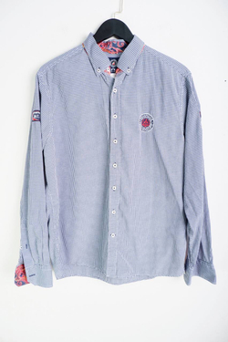 Рубашка Campione повседневная, маркировка L, визуально на 50 размер