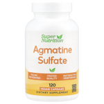 Super Nutrition, сульфат агматина, 750 мг, 120 растительных капсул