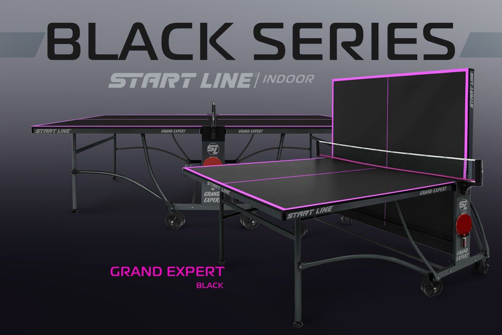 Стол теннисный GRAND EXPERT Black