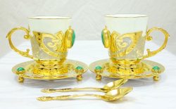 Набор на две персоны "Малахит"