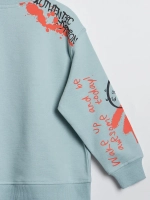 Свитшот для девочки с принтом