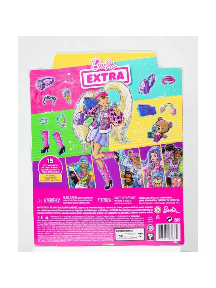 Кукла Барби Экстра Блондинка с хвостиками GYJ77