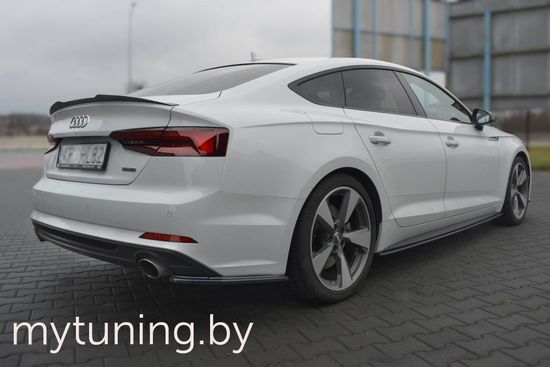 Сплиттеры бампера заднего боковые для AUDI A5 B9 Sportback S-Line (16-...)