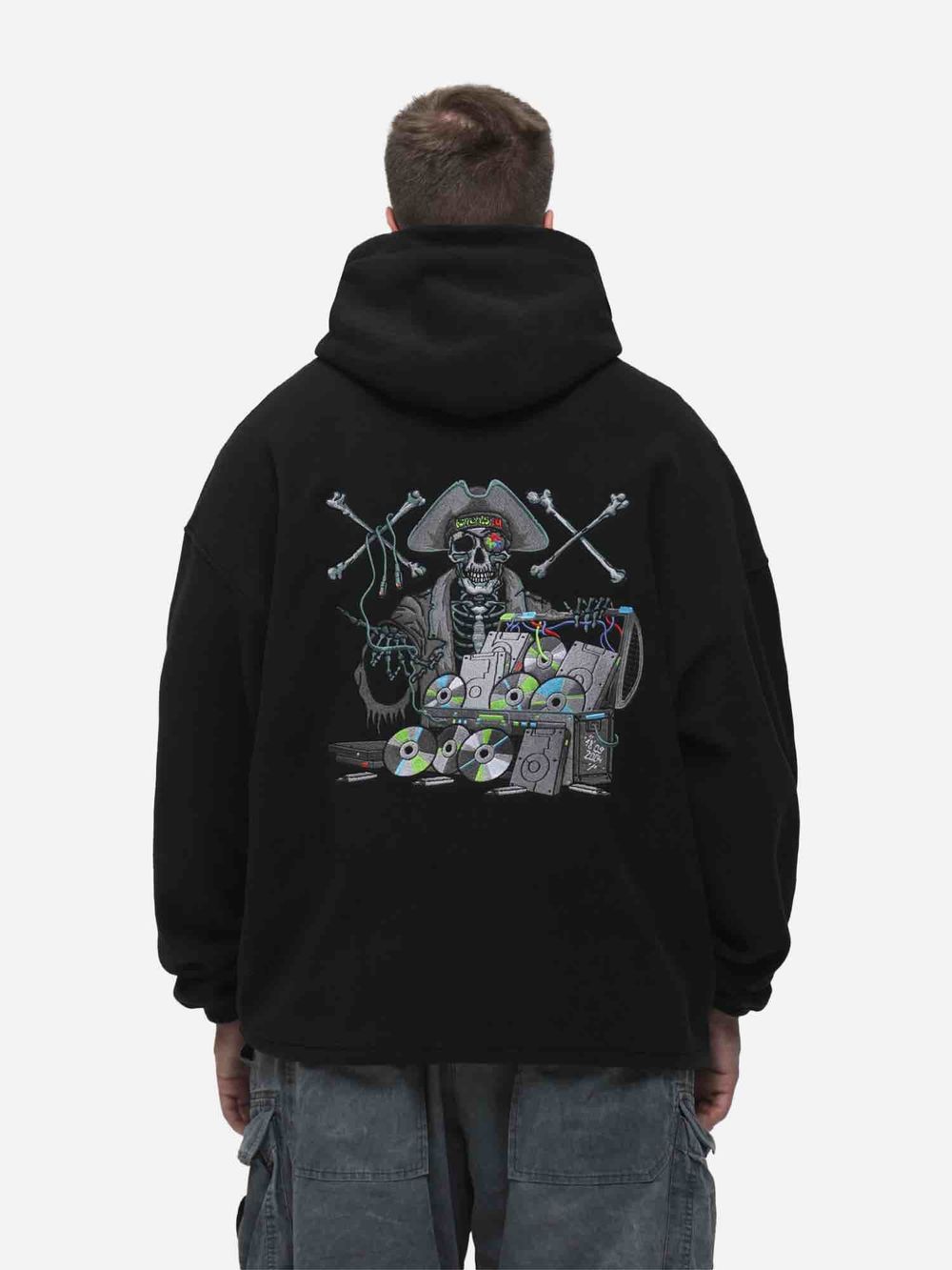 Худи RUFF Global x Rutracker.org черный