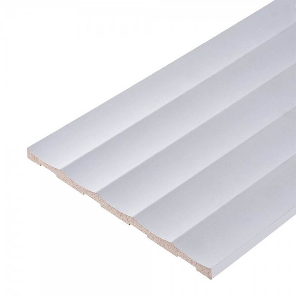 Панель стеновая МДФ 3D Breeze BR01 Белая 160х2750 мм