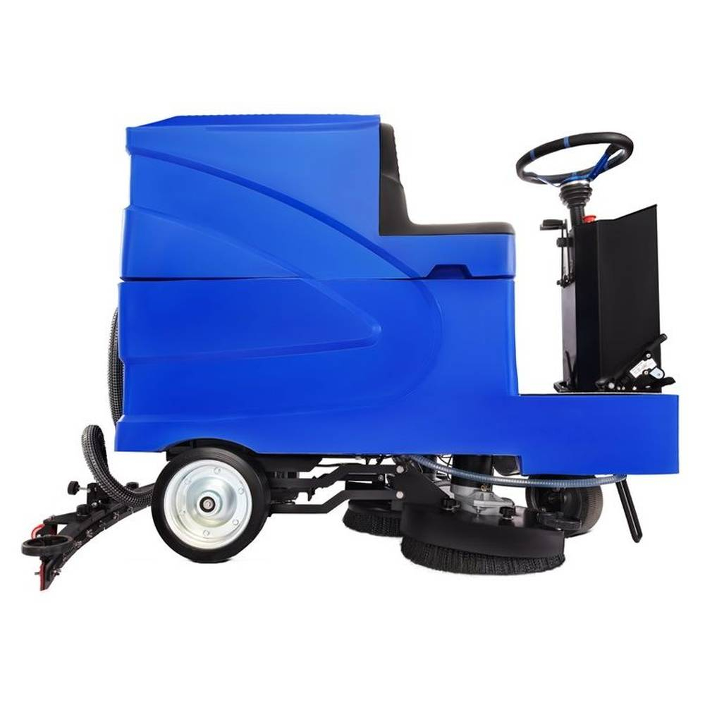 Аккумуляторная поломоечная машина с местом оператора Метлана М130 литий синяя